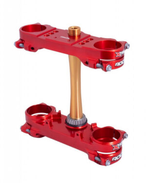 Brýle na vidlice s trojitým uchycením X-TRIG ROCS TECH 40401005 červená 20mm