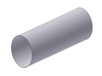 Hadice MIVV OVAL 53.T.005.0 titan (big) - L.400 mm