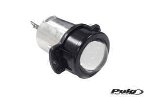 Light + bulb PUIG 3448N černý dálkové pro KAWASAKI Z 650 2017-2025