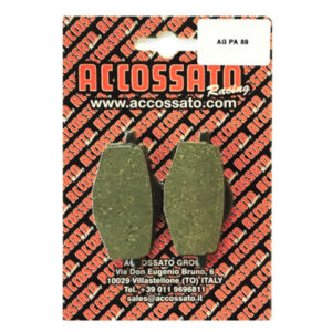 Brzdové destičky ACCOSSATO AGPA89 OR pro YAMAHA YZ 125 1988, YAMAHA YZ 250 1988