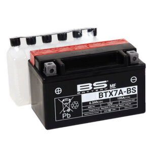 Bezúdržbová motocyklová baterie BS-BATTERY BTX7A-BS (YTX7A-BS)