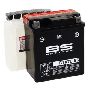 Bezúdržbová motocyklová baterie BS-BATTERY BTX7L-BS (YTX7L-BS)