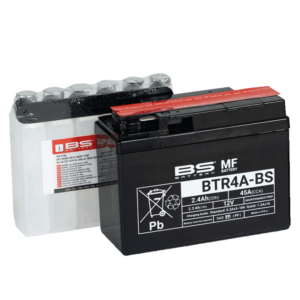 Bezúdržbová motocyklová baterie BS-BATTERY BTR4A-BS (YTR4A-BS)