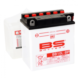 Konvenční motocyklová baterie BS-BATTERY BB10L-BP Včetně balení kyseliny