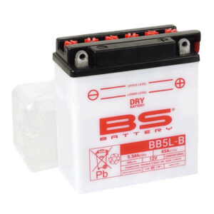 Konvenční motocyklová baterie BS-BATTERY BB5L-B (YB5L-B) Včetně balení kyseliny