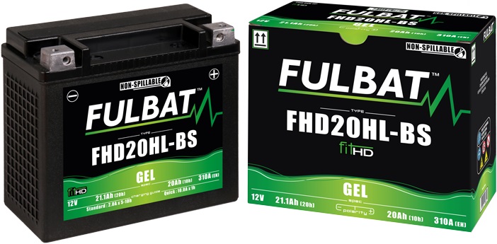 Gelová baterie FULBAT FHD20HL-BS GEL (Harley.D) (YHD20HL-BS GEL) - Obrázek 2