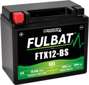 Gelová baterie FULBAT FTX12-BS GEL (YTX12-BS GEL)
