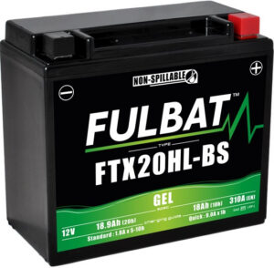 Gelová baterie FULBAT FTX20HL-BS GEL (YTX20HL-BS GEL)