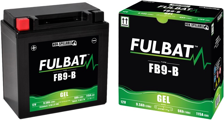Gelová baterie FULBAT FB9-B GEL - Obrázek 2