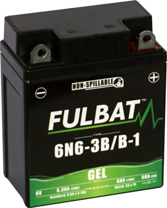 Gelová baterie FULBAT 6N6-3B/B-1 GEL
