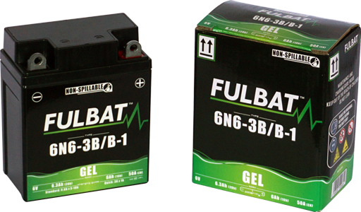 Gelová baterie FULBAT 6N6-3B/B-1 GEL - Obrázek 2
