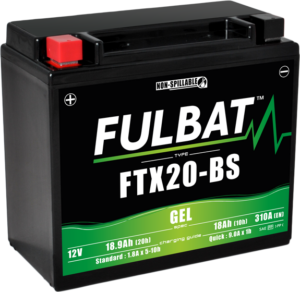 Gelová baterie FULBAT FTX20-BS GEL