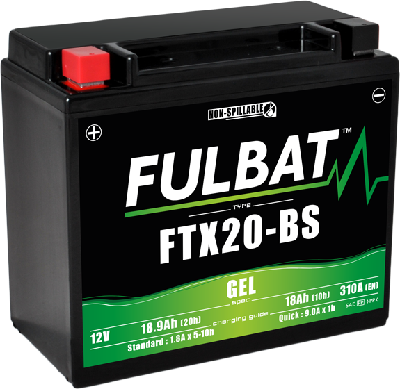 Gelová baterie FULBAT FTX20-BS GEL