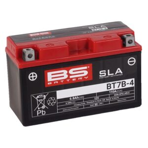 Továrně aktivovaná motocyklová baterie BS-BATTERY BT7B-4 (YT7B-4)