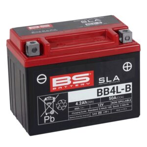 Továrně aktivovaná motocyklová baterie BS-BATTERY BB4L-B (FA) (YB4L-B (FA)) SLA