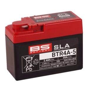 Továrně aktivovaná motocyklová baterie BS-BATTERY BTR4A-5 (FA) (YTR4A-5 (FA)) SLA