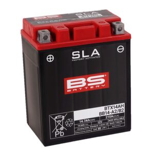 Továrně aktivovaná motocyklová baterie BS-BATTERY BTX14AH (FA) (YTX14AH (FA)) SLA