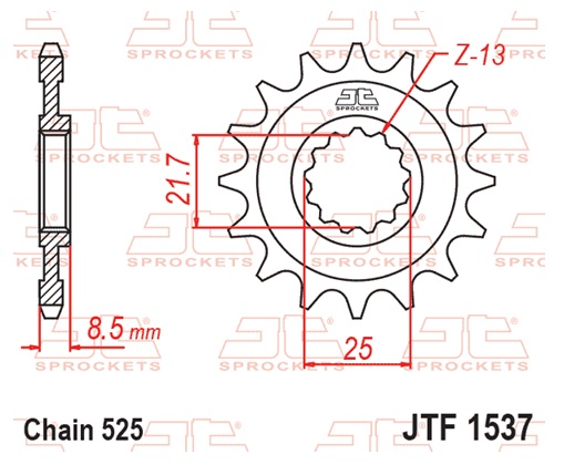 Řetězová sada D.I.D Chain - zlatý řetěz 525 ZVM-X, X-kroužek, kolečko JT pogumované, rozeta SUPERSPROX pro KAWASAKI ZX-9R Ninja 900 2002-2003 - Obrázek 3