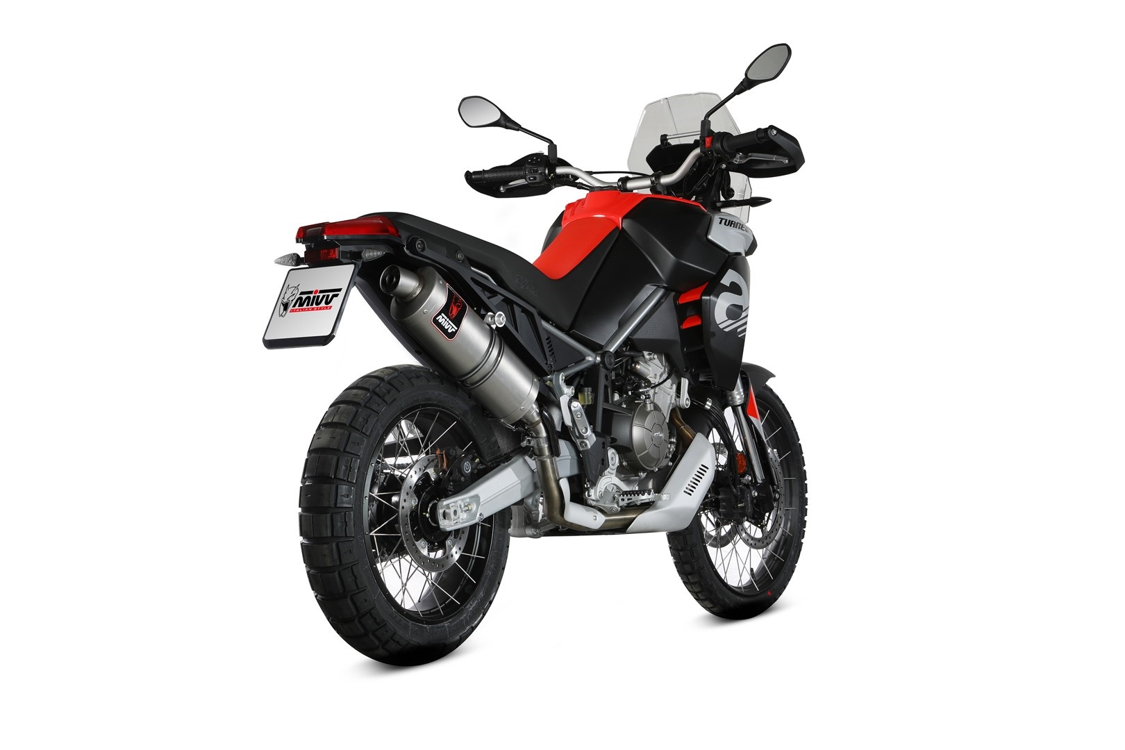 Koncovka výfuku MIVV DAKAR A.017.LEKX Nerez pro APRILIA Tuareg 660 2022-2026 - Obrázek 3