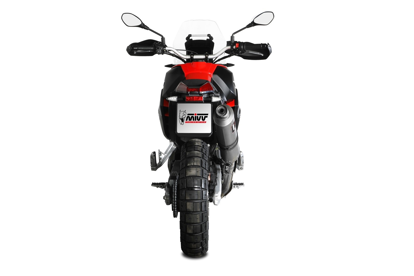 Koncovka výfuku MIVV DAKAR A.017.LEKX Nerez pro APRILIA Tuareg 660 2022-2026 - Obrázek 4