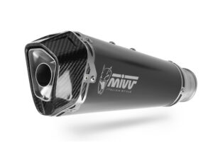 Výfuk kompletní 1x1 MIVV DELTA RACE A.022.LDRB černá pro APRILIA Tuono 125 2025-2026, APRILIA RS 125 4T 2025-2026