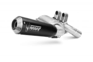 Koncovka výfuku MIVV X-M1 B.037.LC4B Černá nerezová ocel pro BMW F 900 XR 2020-2026