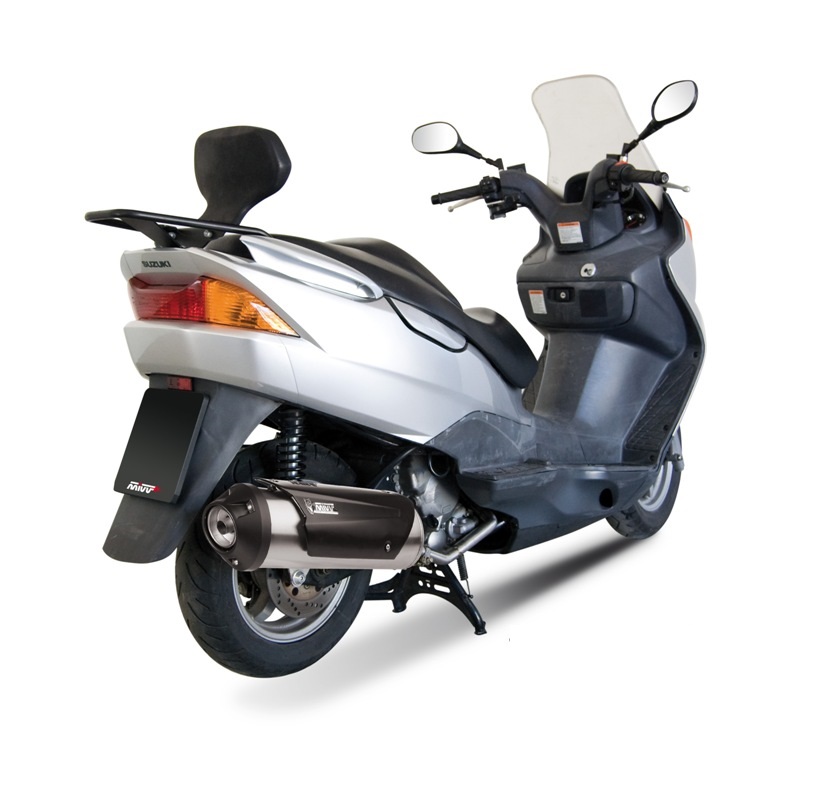 Výfuk kompletní 1x1 MIVV C.SU.0008.B Nerez pro SUZUKI UH 125 Burgman 2002-2006, SUZUKI UH 150 Burgman 2002-2006 - Obrázek 2