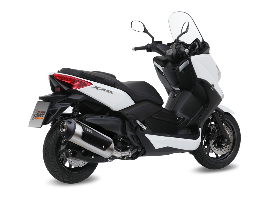 Výfuk kompletní 1x1 MIVV C.YA.0009.K Nerez katalyzovaný tlumič pro YAMAHA YP 400 R X-MAX 2013-2016 - Obrázek 2
