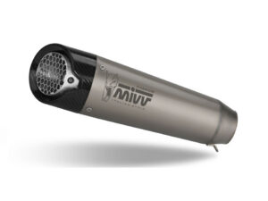 2 koncovky výfuku MIVV X-M5 D.055.LC5T Titan pro DUCATI Hypermotard Mono / RVE 698 2024-2025