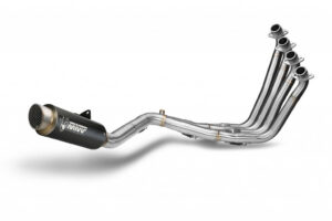 Výfuk kompletní 4x2x1 MIVV GPpro H.055.LXBP Černá nerezová ocel pro HONDA CB 650 F / FA 2014-2018