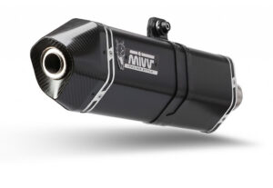 Koncovka výfuku MIVV SPEED EDGE HU.002.LRB černá pro HUSQVARNA Norden 901 2022-2026