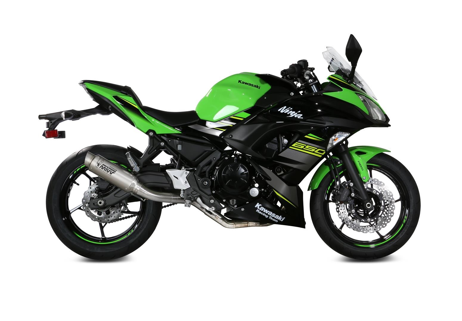 Výfuk kompletní 2x1 MIVV GPpro K.044.L6P Titan pro KAWASAKI Z 650 2017-2023, KAWASAKI Ninja 650 2017-2023 - Obrázek 2