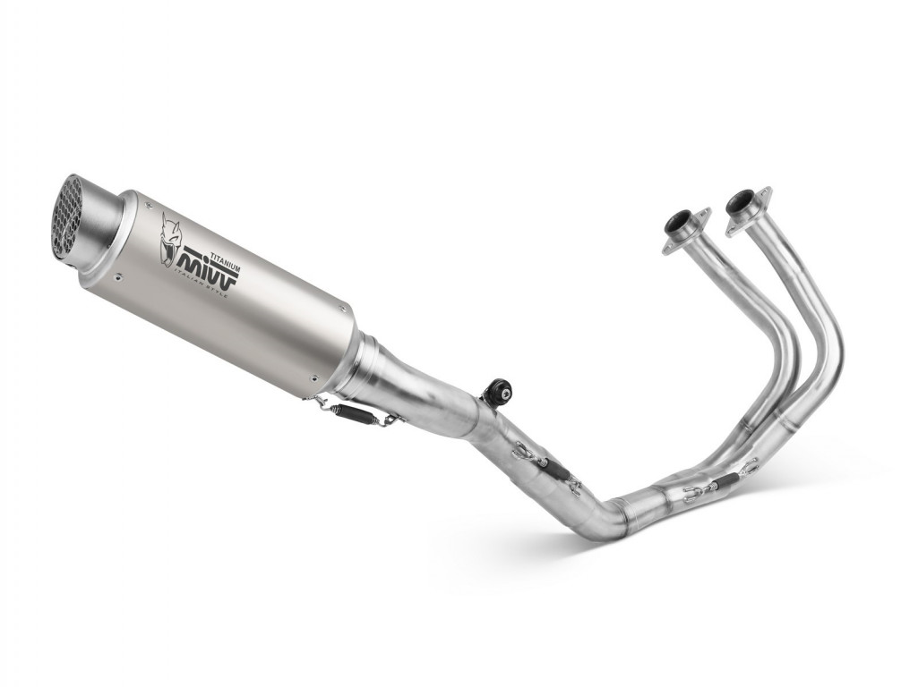 Výfuk kompletní 2x1 MIVV GPpro K.044.L6P Titan pro KAWASAKI Z 650 2017-2023, KAWASAKI Ninja 650 2017-2023