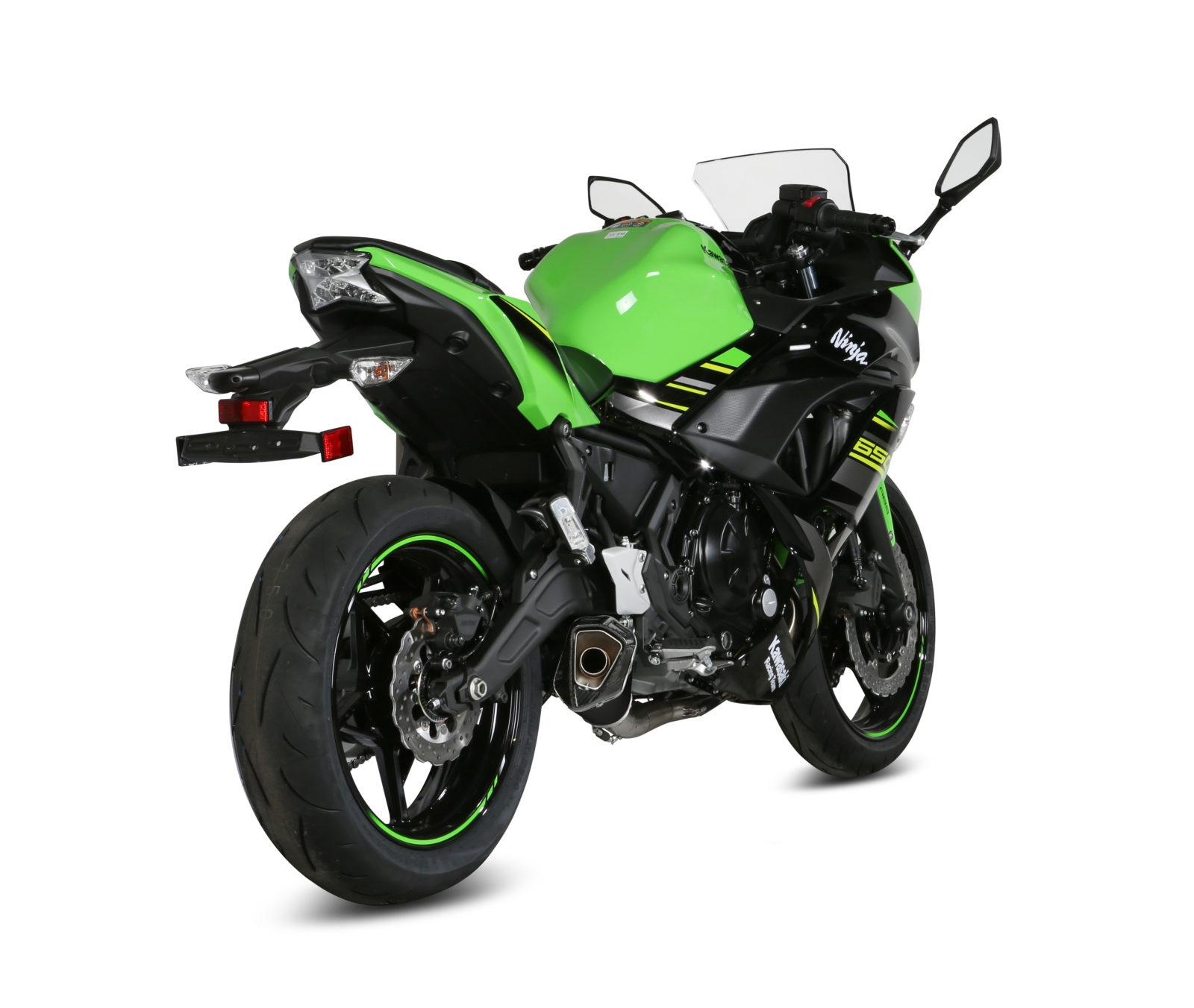 Výfuk kompletní 2x1 MIVV DELTA RACE K.044.LDRB Černá ocel pro KAWASAKI Z 650 2017-2023, KAWASAKI Ninja 650 2017-2023 - Obrázek 3