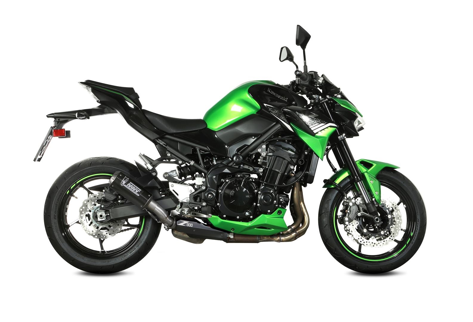 Koncovka výfuku MIVV MK3 K.052.LM3C Karbon pro KAWASAKI Z 900 2020-2024 - Obrázek 2