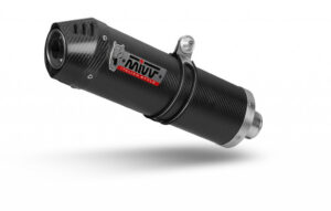 Výfuk kompletní 2x1 MIVV OVAL K.055.L3C Uhlík s uhlíkovým krytem pro KAWASAKI Versys 650 2021-2023