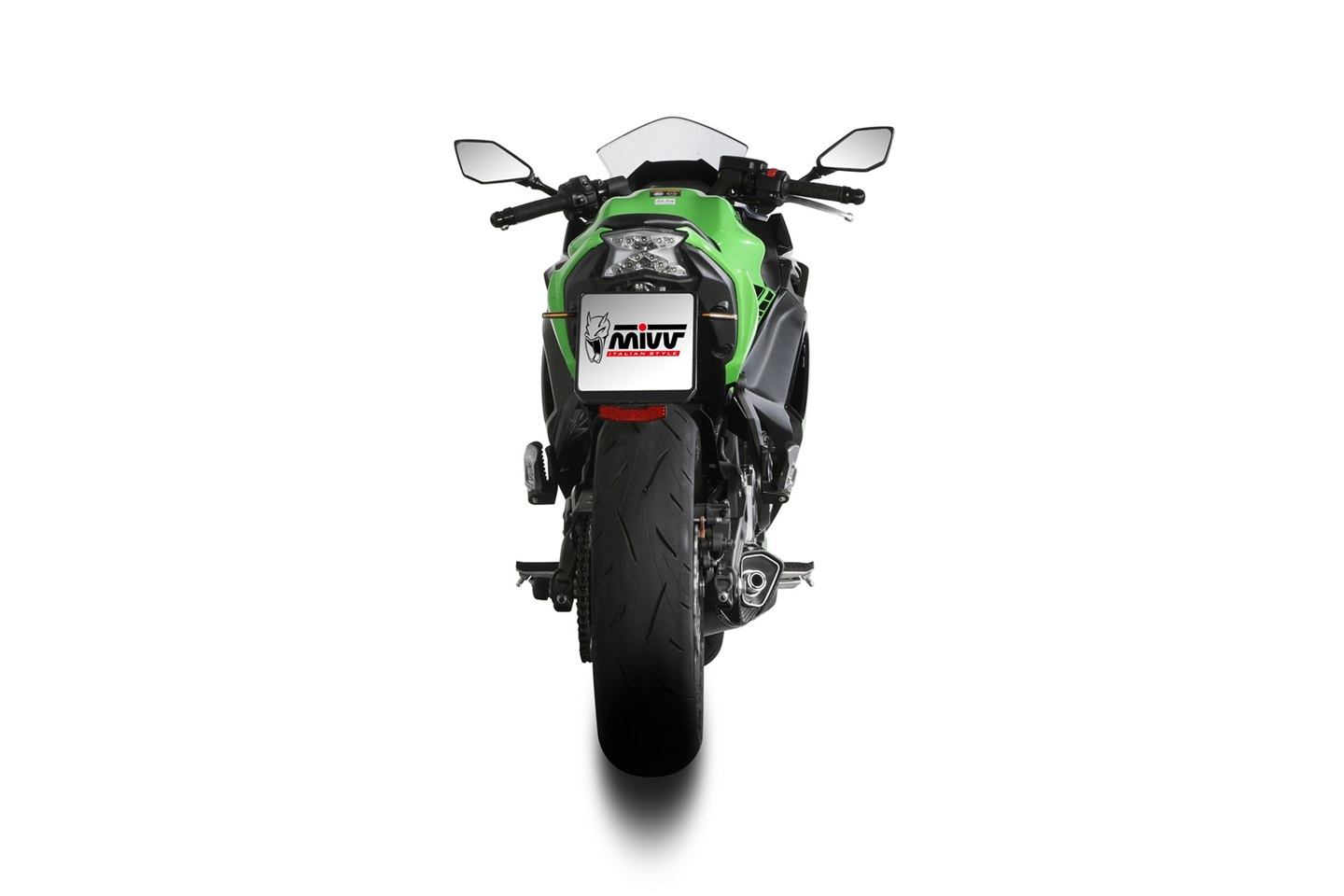 Výfuk kompletní 2x1 MIVV DELTA RACE K.057.KDRB černá pro KAWASAKI Z 650 2024-2026, KAWASAKI Ninja 650 2024-2026 - Obrázek 4