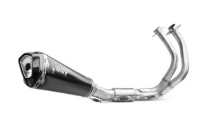 Výfuk kompletní 2x1 MIVV DELTA RACE K.057.KDRB černá pro KAWASAKI Z 650 2024-2026, KAWASAKI Ninja 650 2024-2026