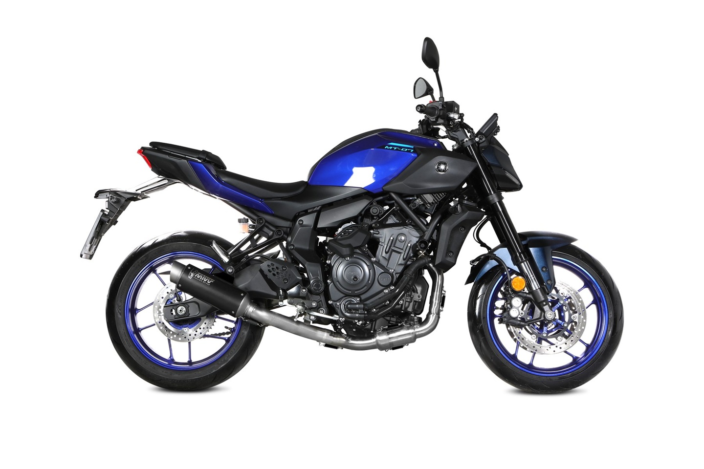 Výfuk kompletní 2x1 MIVV GPpro Y.084.KXBP černá pro YAMAHA MT-07 700 2025-2026 - Obrázek 2