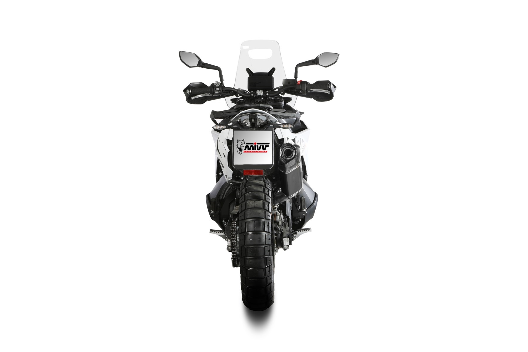 Koncovka výfuku MIVV SPEED EDGE KT.021.LRB Černá nerezová ocel / karbonová koncovka - Obrázek 4