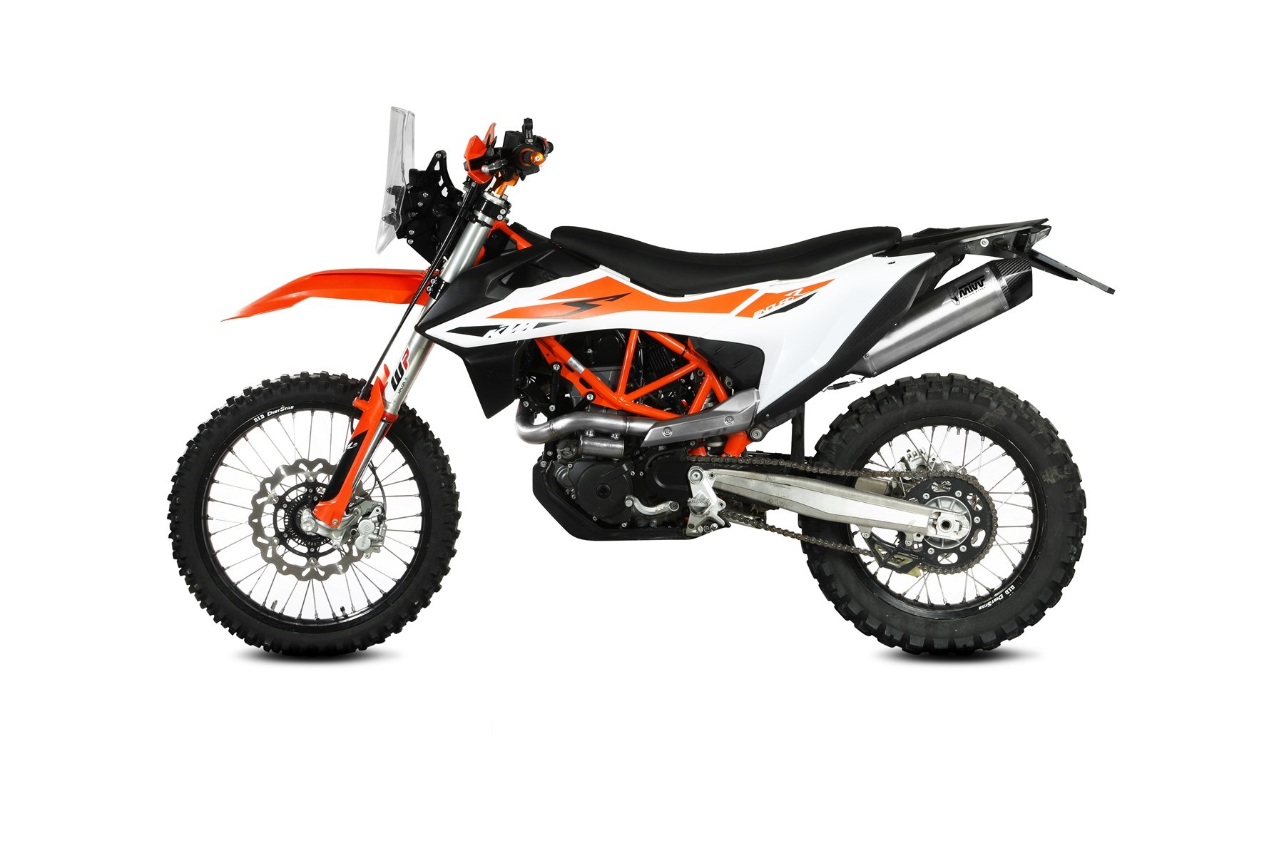 Koncovka výfuku MIVV STR-1 M.KT.032.LXC Nerez pro KTM Enduro 690 / R 2021-2024, KTM SMC (R) 690 2019-2024 - Obrázek 2