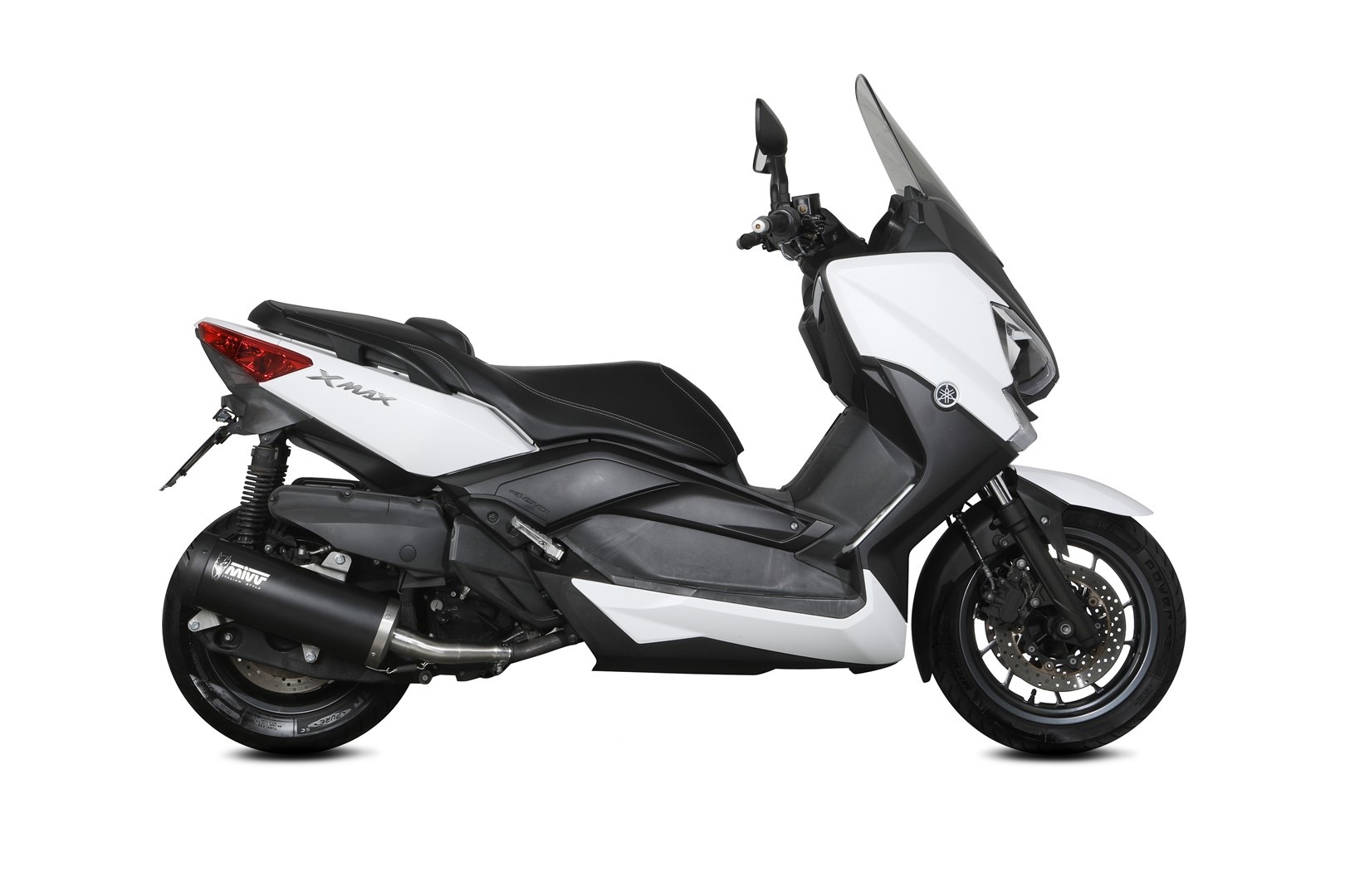 Koncovka výfuku MIVV MOVER MV.YA.0005.LV černá pro YAMAHA YP 400 R X-MAX 2013-2016 - Obrázek 2