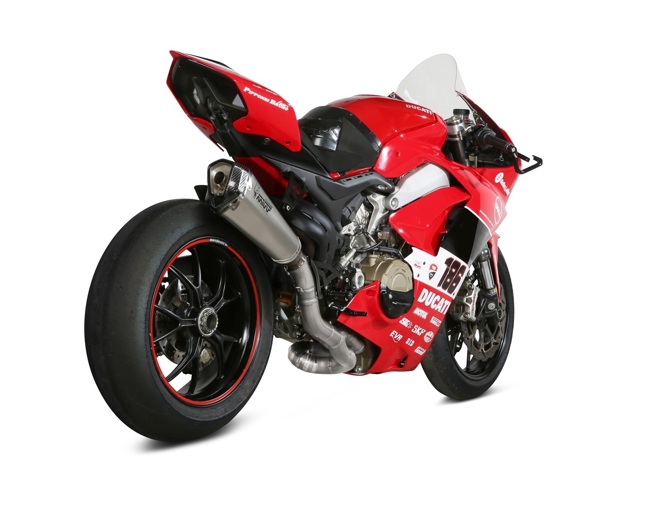 Výfuk kompletní 2x1 MIVV DELTA RACE R.DU.0003.SDRT Celý z titanu pro DUCATI Panigale V4 / V4S 1100 2018-2022 - Obrázek 3