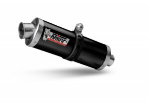 Koncovka výfuku MIVV OVAL RE.001.LZ černá pro ROYAL ENFIELD Himalayan 411 2021-2023, ROYAL ENFIELD Scram 411 2022-2024
