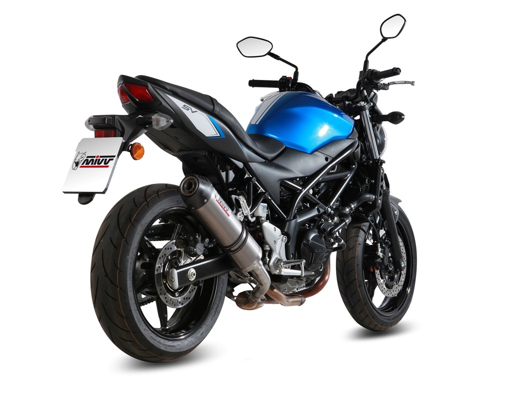 Koncovka výfuku MIVV OVAL S.045.L4C Titan / Karbonové víčko MALÝ pro SUZUKI SV 650 / S 2016-2024, SUZUKI SV 650 X 2016-2024 - Obrázek 3
