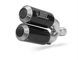 2 silecers kit MIVV MK3 T.025.LM3C Karbon pro TRIUMPH Speed Triple 1200 RS 2021-2024