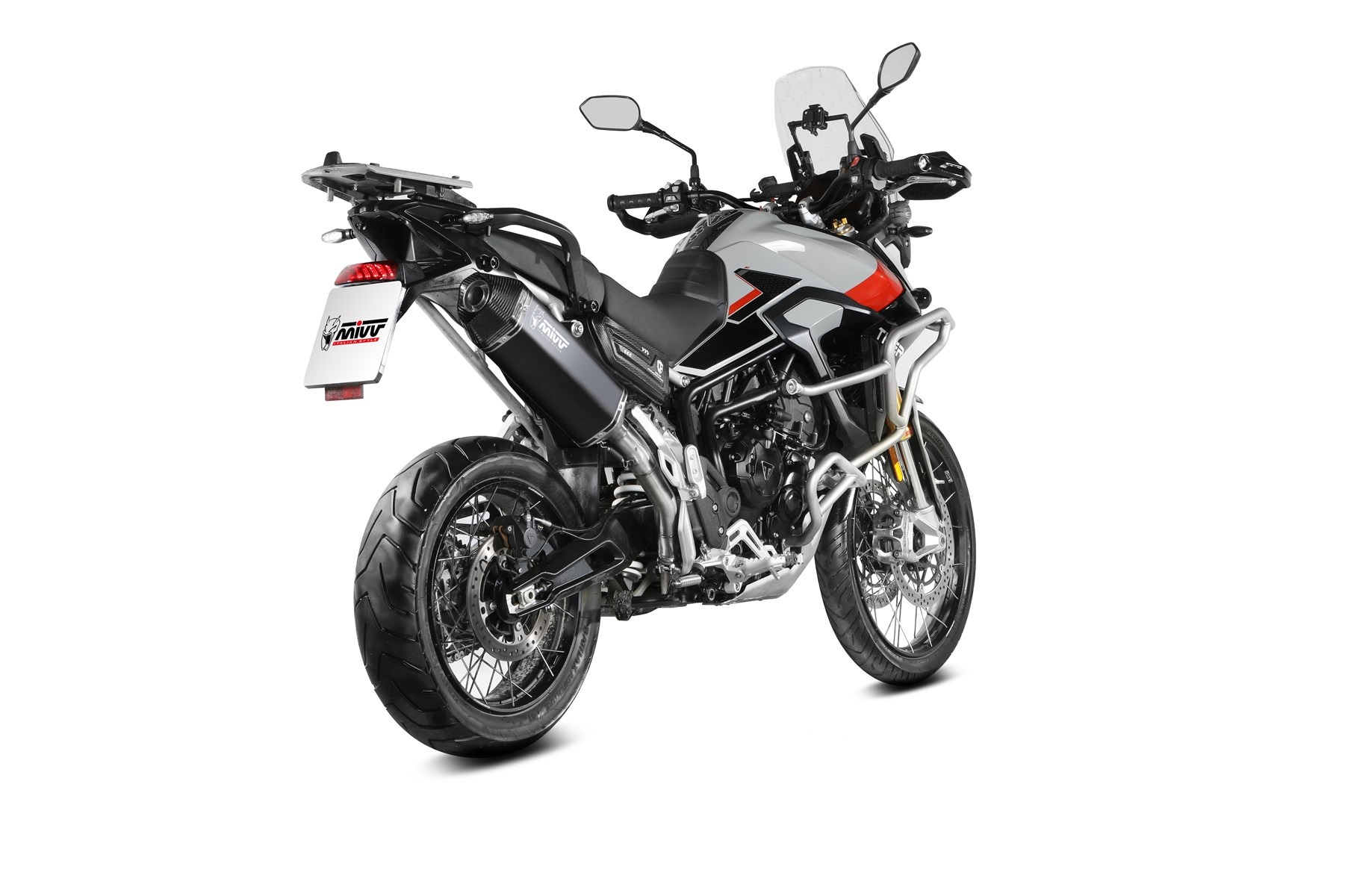 Koncovka výfuku MIVV SPEED EDGE T.028.LRB černá pro TRIUMPH Tiger 900 2024-2026 - Obrázek 6