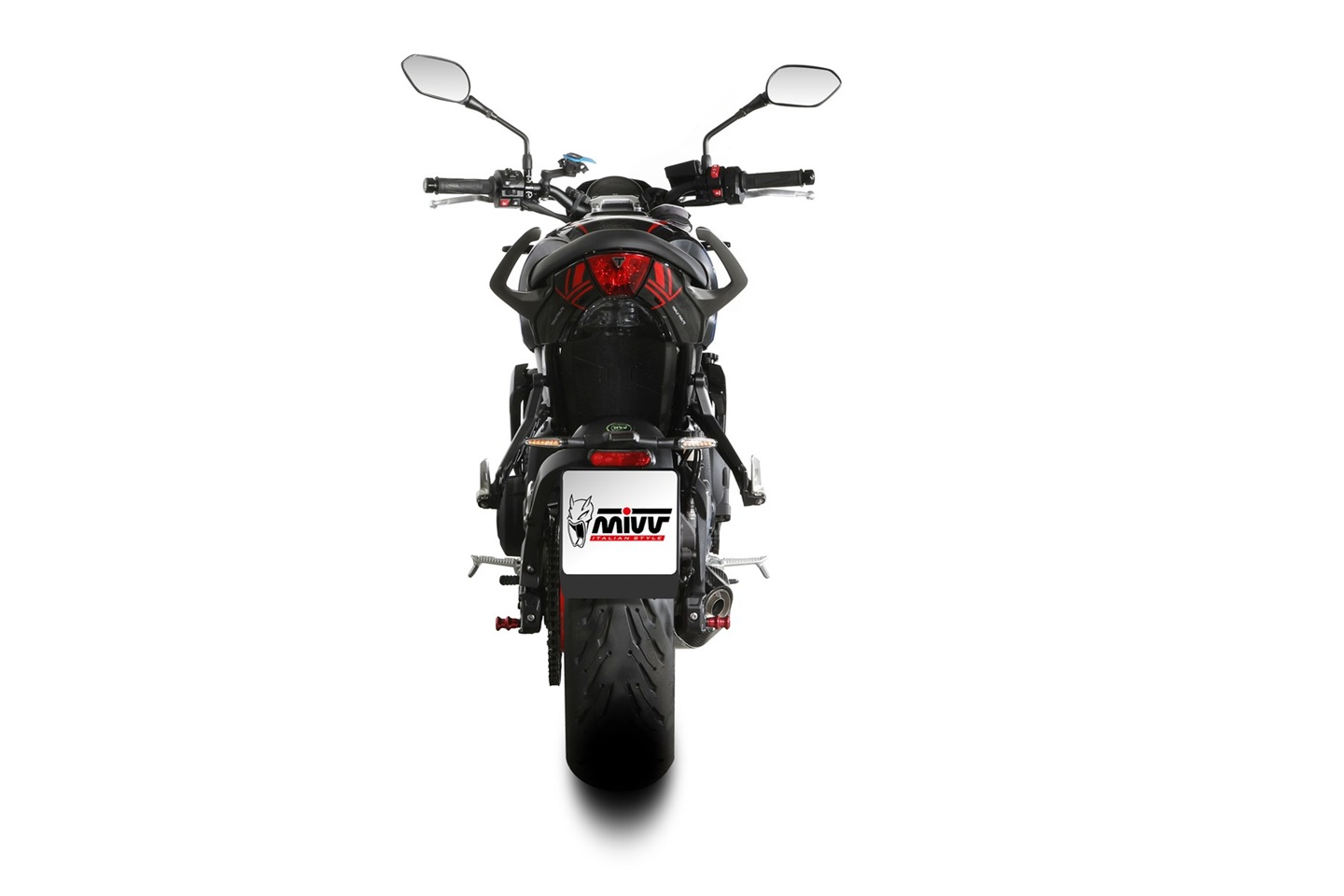 Výfuk kompletní 3x1 MIVV DELTA RACE T.029.KDRB černá pro TRIUMPH Trident 660 2025-2026 - Obrázek 4