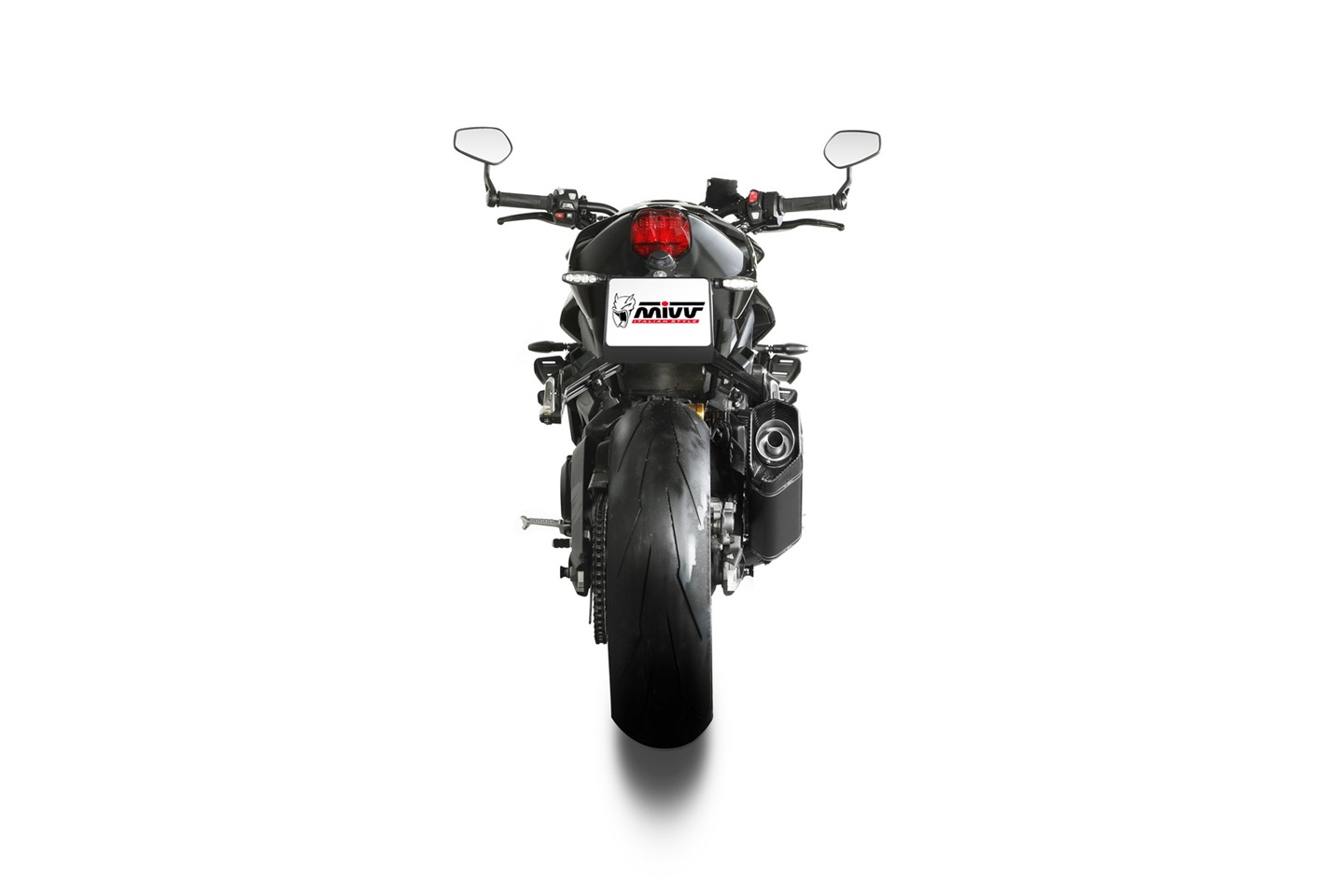 Výfuk kompletní 3x1 MIVV SR-1 T.030.KR1TB Černý titan pro TRIUMPH Street Triple 765 / R / RS 2025-2026 - Obrázek 4