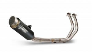 Výfuk kompletní 2x1 MIVV GP PRO Y.045.LXBP Černá nerezová ocel pro YAMAHA MT-07 700 2014-2020